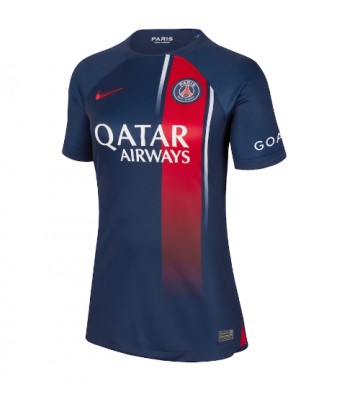 Paris Saint-Germain Primera Equipación Mujer 2023-24 Manga Corta